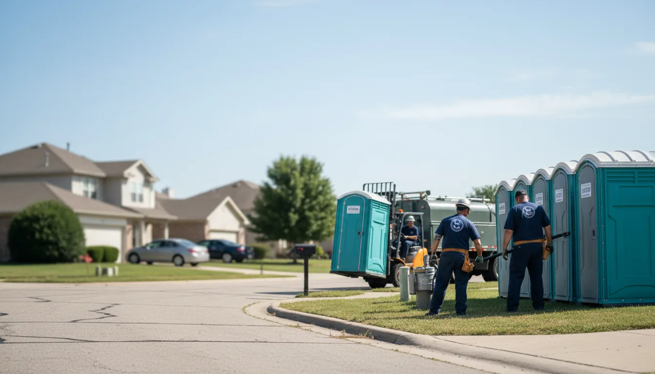 Porta Potty Rental in Chesterfield, IL near me